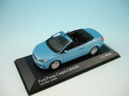 Minichamps Ford Focus Cabriolet 2007 Blue