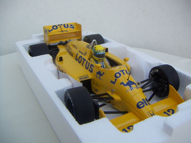 Lotus 99T Ayrton Senna 1987 in Yellow