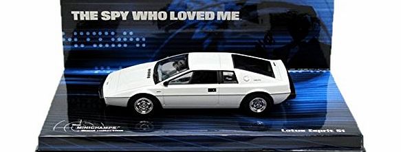 Minichamps Lotus Esprit S1 (The Spy who Loved Me) 1:43 Minichamps Diecast James Bond Car
