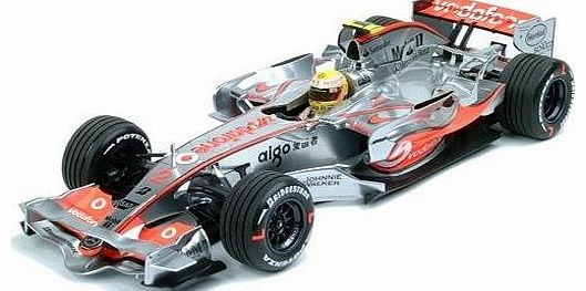Minichamps McLaren Mercedes MP4-22 (Lewis Hamilton 1st Victory Canadian GP 2007) in Silver (1:18 scale) Diecast