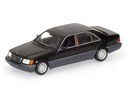 Minichamps MercedesBenz 600 SEL 1991 in Black 143 scale