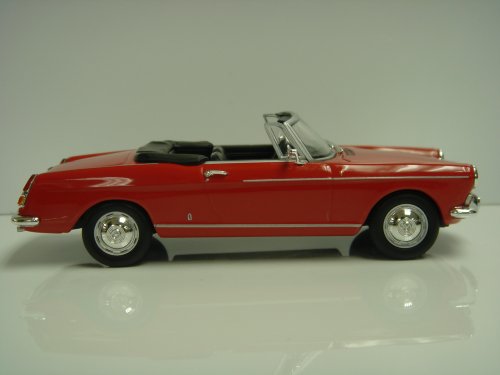 Minichamps Peugeot 404 Cabriolet 1962 in Red 143 scale 