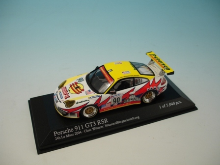 Minichamps Porsche 911 GT3 RSR LeMans 2004