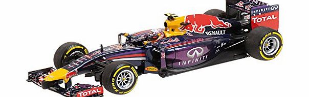 Minichamps Red Bull RB10 Race Version 2014 - Daniel Ricciardo 1/43 Scale Die-Cast Collectors Model