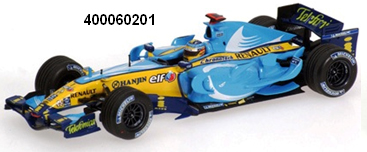 Minichamps Renault R26 2nd French Grand Prix #1 F. Alonso