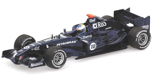 Minichamps Williams FW27C Rosberg 2005 Test Car in Blue