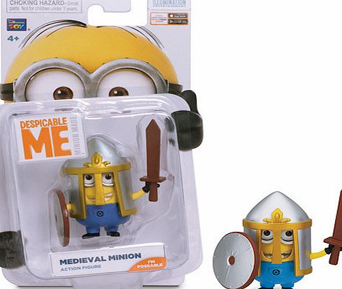 Minions Despicable Me Action Figures - Medieval Minion
