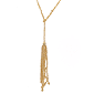 Beaded Tassel Necklace