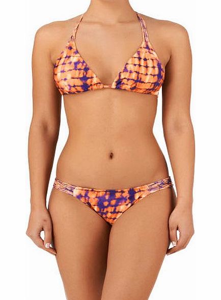 Minkpink Womens Minkpink Fire Dance Triangle Bikini -