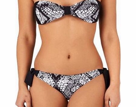 Minkpink Womens Minkpink Graffiti Tribe Bandeau Bikini -