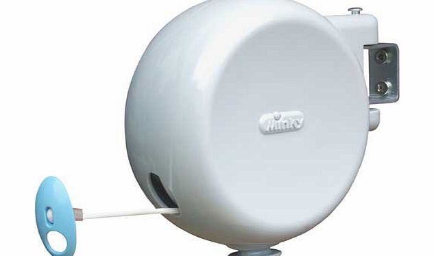 Minky 15m Outdoor Retractable Reel Washing Line