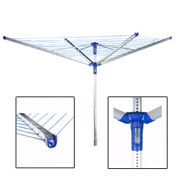 minky Roat-Lift Plus 55m Rotary Airer 7375
