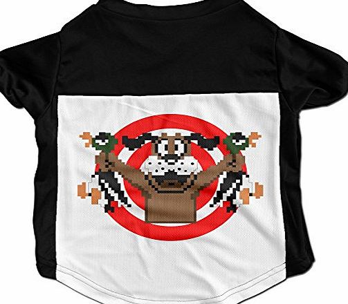 Minloo L Duck Hunt Pet T Shirts Dog Puppy Cute Coats Size S Color Black