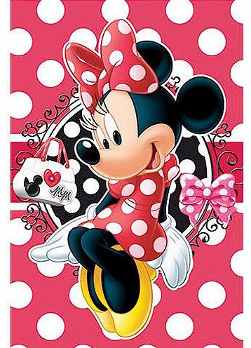 Minnie Mouse Disney Minnie Mouse Fleece Blanket