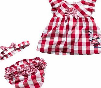 Minnie Mouse Disney Minnie Mouse Girls Dress Set - 3-6 Months