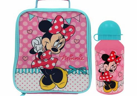 Minnie Mouse Disney Minnie Mouse Lunch Bag and Bottle