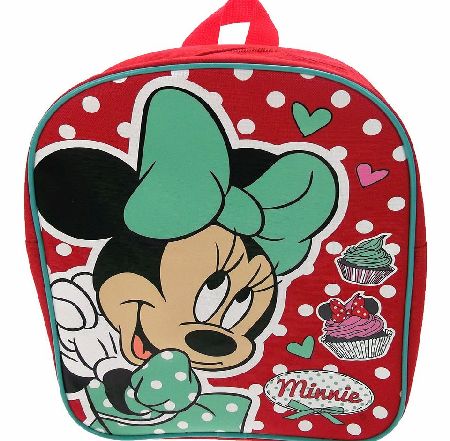 MINNIE MOUSE Red Minnie Mouse Basic Backpack