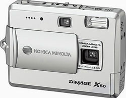 MINOLTA DIMAGE X50 GUN