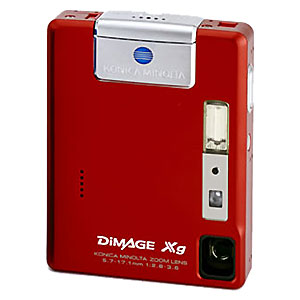 MINOLTA Dimage Xg Red