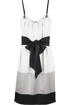 MINT jodi arnold Color block camisole dress