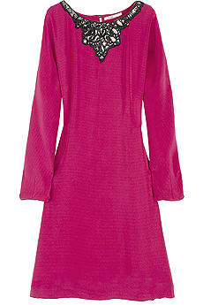 MINT jodi arnold Embellished shift dress