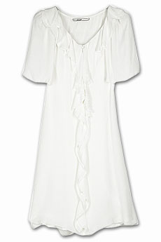 MINT jodi arnold Ruffle front dress