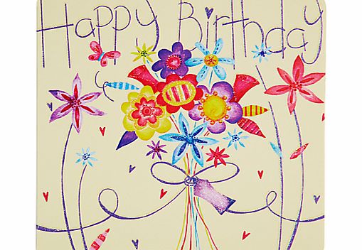 Mint Publishing Bouquet Birthday Card