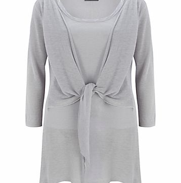 Mint Velvet Tie Front Tunic Top