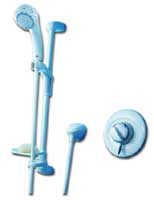 Mira 88 Gem - Manual Valve Shower BIV - All White