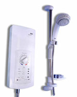 Mira Advance ATL Thermostatic Electric Shower 8.7kw White / Chrome