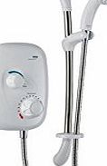 Mira Event XS Power Shower Manual White and Chrome