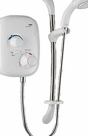 Mira Event XS Power Shower Thermostatic White and Chrome