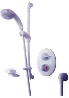 Mira Fino Thermostatic Shower (High Pressure Systems) BIV - All White