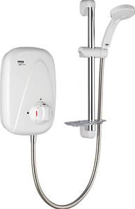Mira, 1228[^]25745 Go Manual Power Shower White/Chrome 25745