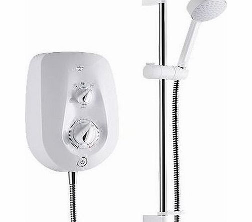 Mira Vie Electric Shower White / Chrome 8.5kW