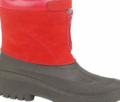 Venture Waterproof Ladies Boot / Ladies Boots / Textile/Weather Wellingtons (39 EUR) (Red)