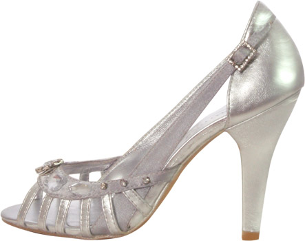 silver sandal