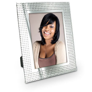 MIRROR and Crystal 5 x 7 Photo Frame
