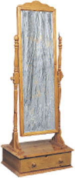MIRROR CHEVAL & DRAWER