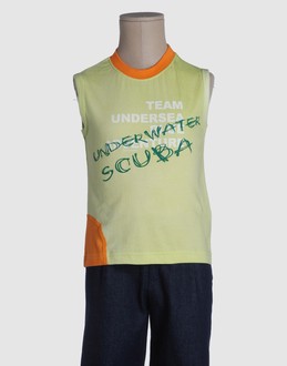 MIRTILLO TOPWEAR Sleeveless t-shirts BOYS on YOOX.COM