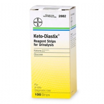 Misc Bayer Keto Diastix Urinalysis Reagent Strips 50