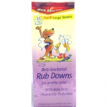 Misc Bob Martin Antibacterial Rub Downs For Grubby