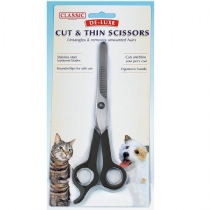 Classic Cut and Thin Scissors Single