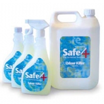 Safe4 Disinfectant 3 Litre Green (6 x 500ml)