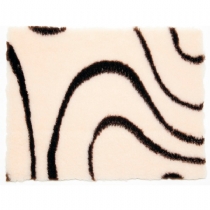 Vetbed Non Slip Cream and Brown Swirl 54 X 30