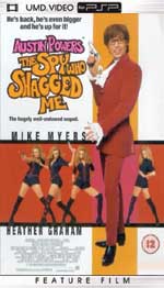 Austin Powers 2 The Spy Who Shagged Me UMD Movie PSP