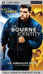 Miscellaneous Bourne Identity UMD Movie PSP