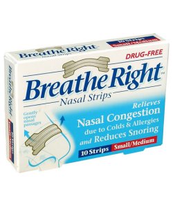 Miscellaneous BREATHE RIGHT NOSE PLASTERS X 10