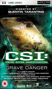 C.S.I. Grave Danger The Tarantino Episodes UMD Movie PSP