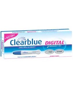 CLEARBLUE DIGITAL PREGNANCY TEST (2 TESTS)